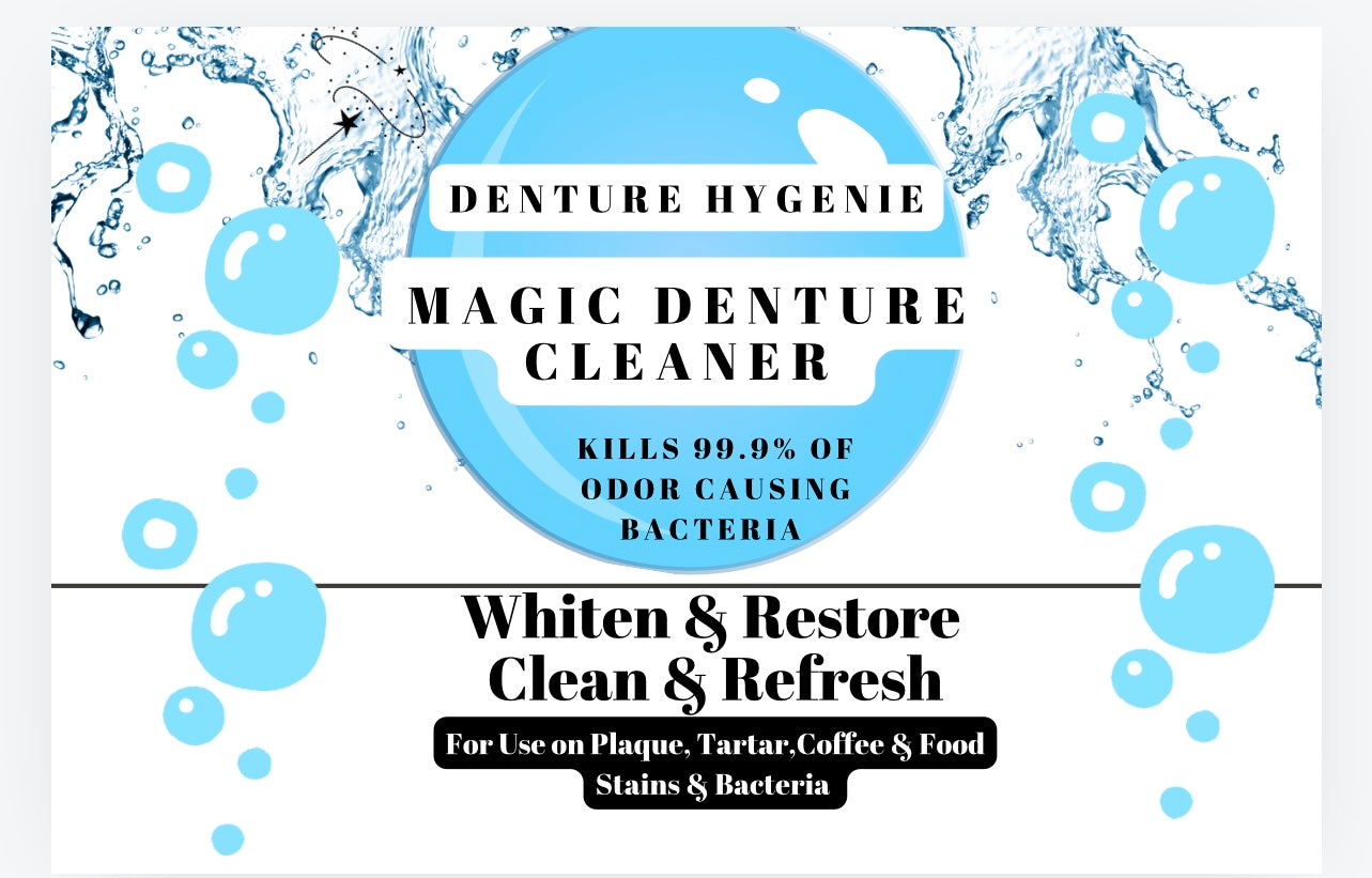 Magic Powder-Denture Whitening Soak
