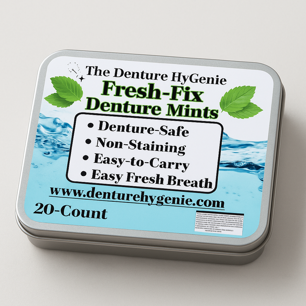 "Denture Safe" Breath Mints