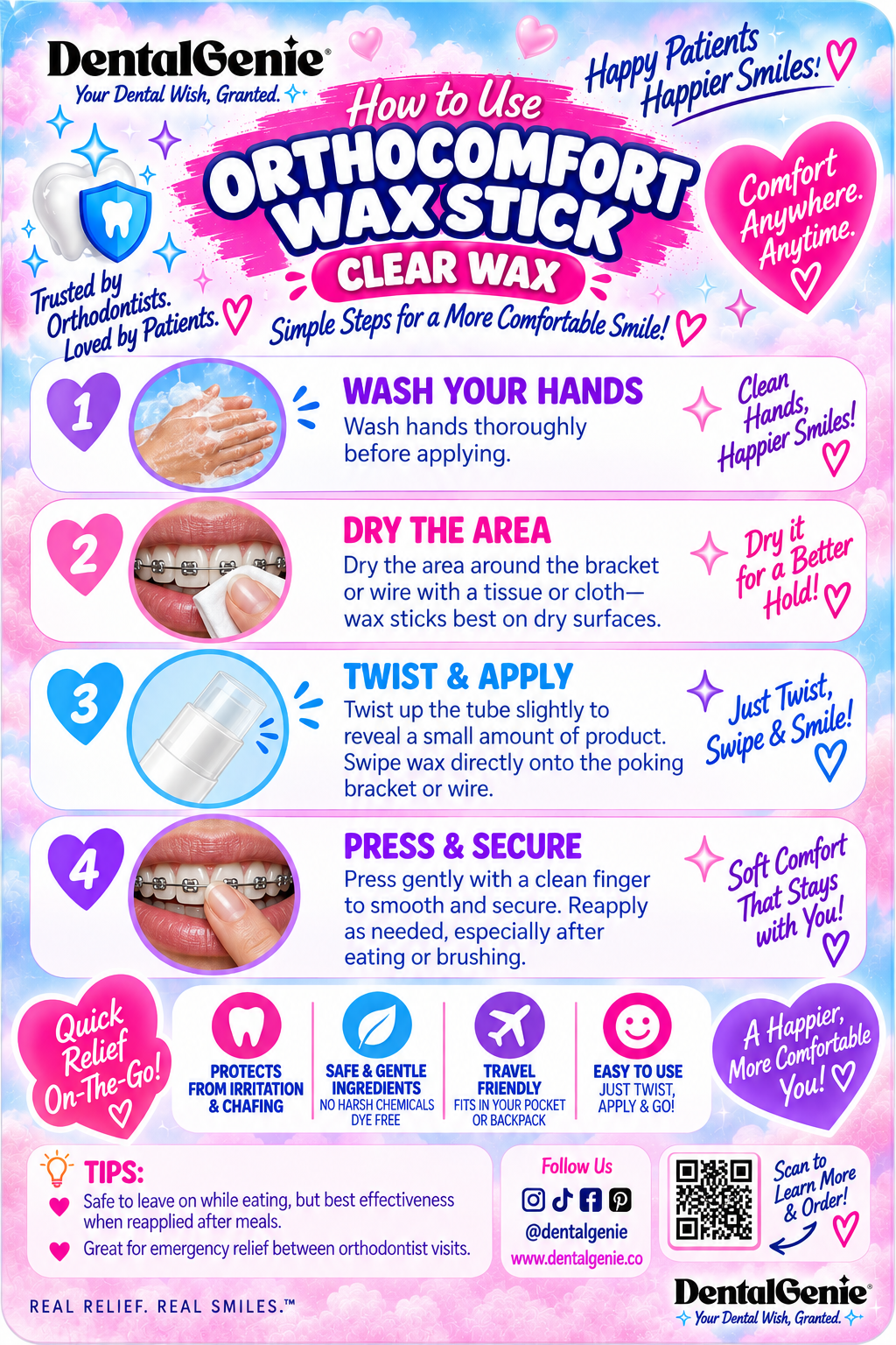 Braces Wax Club-Comfort Subscripton (MOST POPULAR)