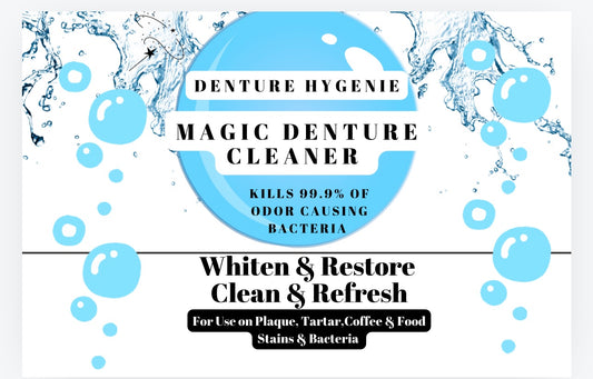 Magic Powder-Denture Whitening Soak