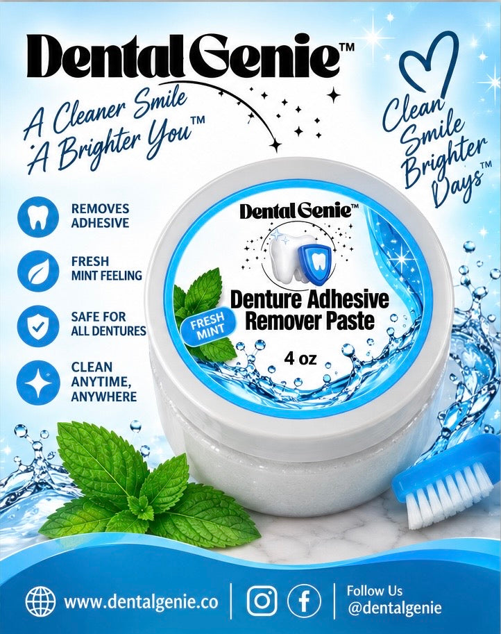 Denture & Mouth Adhesive Remover Paste