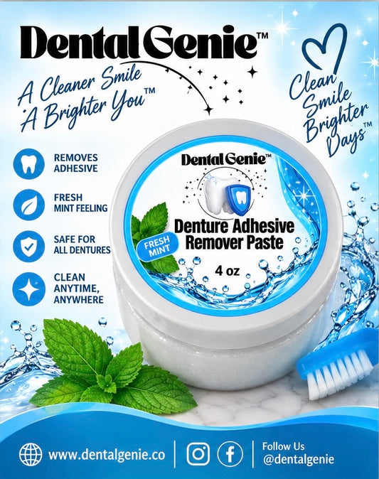 Denture & Mouth Adhesive Remover Paste